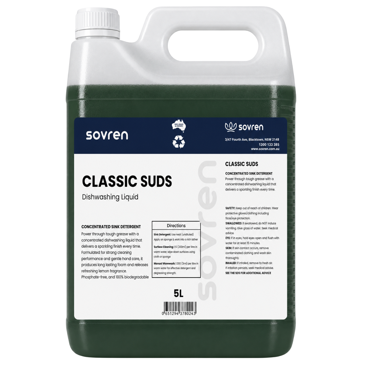 Classic Suds - Dishwashing Liquid