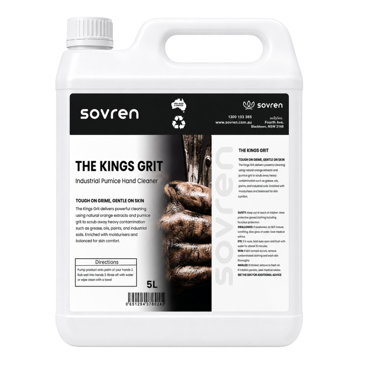 The Kings Grit - Heavy Duty Pumice Hand Cleaner