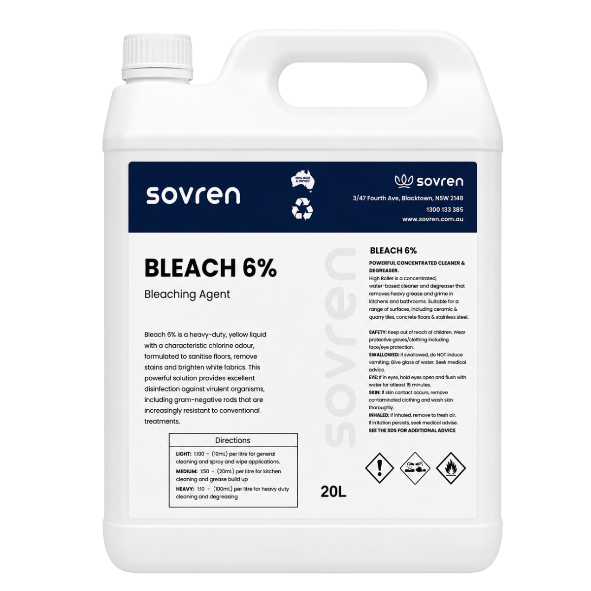 Bleach 6%